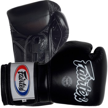 Fairtex BGV9 Боксерские Перчатки Мексиканский Стиль "Heavy Hitter's" Черный