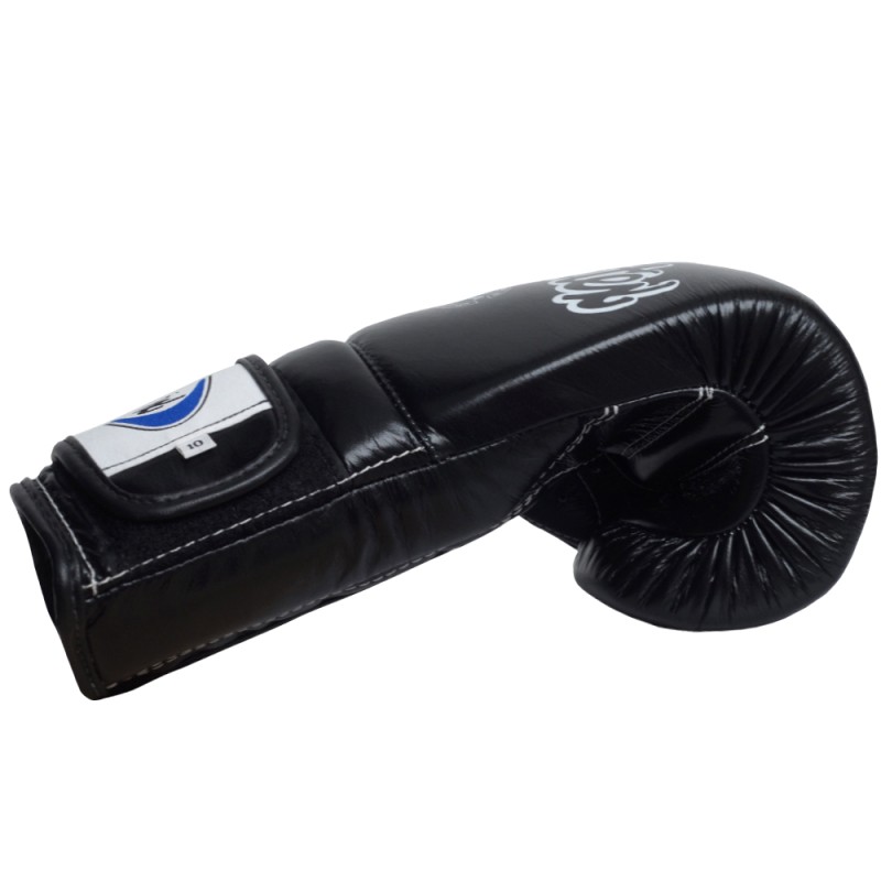 Fairtex BGV9 Боксерские Перчатки Мексиканский Стиль "Heavy Hitter's" Черный