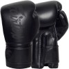 Fairtex BGV14 Боксерские Перчатки Тайский Бокс Двойной Черный 
