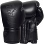 Fairtex BGV14 Боксерские Перчатки Тайский Бокс Двойной Черный 