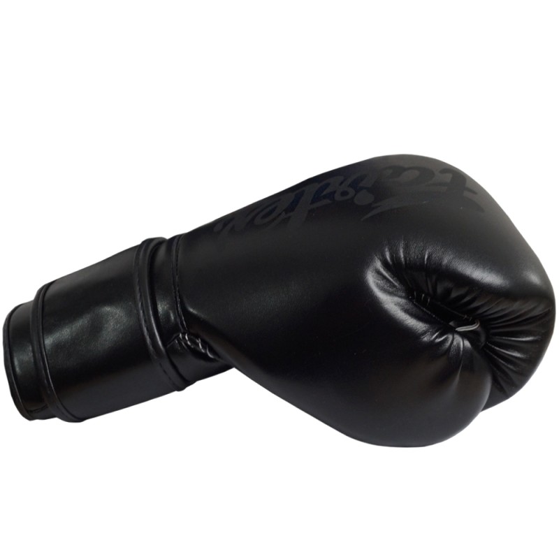 Fairtex BGV14 Боксерские Перчатки Тайский Бокс Двойной Черный 