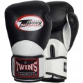 Twins Special BGVL11 Боксерские Перчатки Тайский Бокс Черно-Белые