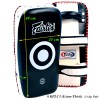 Fairtex KPLC3 Пады Тайский Бокс "Extra Thick Curved Kick Pads" Черно-Белый