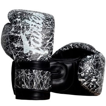 Fairtex BGV14 Боксерские Перчатки Тайский Бокс "Painter" Черный