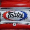 Fairtex BGL7 Pro Боксерские Перчатки Шнурки Мексиканский Стиль Красные