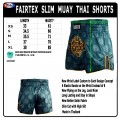 Fairtex BS1915 Шорты Тайский Бокс "Green China"