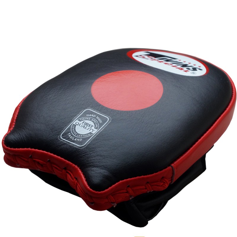 Twins Special PML13 Лапы Боксерские "Speed Mitts" Тайский Бокс Черно-Красные