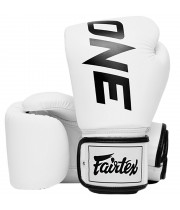 Fairtex BGV1 "One"​ Боксерские Перчатки Тайский Бокс Белые