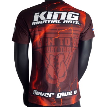 Born To Be SMT-6028 Футболка Тайский Бокс Тренировочная Микрополиэстер
