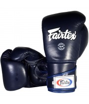 Fairtex BGV6 Боксерские Перчатки Тайский Бокс "Stylish Angular Sparring" Синие