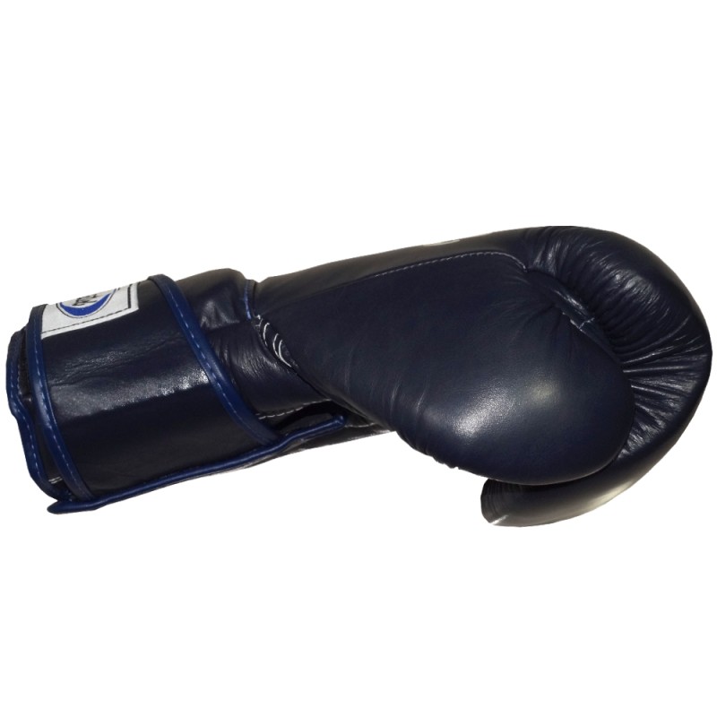 Fairtex BGV6 Боксерские Перчатки Тайский Бокс "Stylish Angular Sparring" Синие
