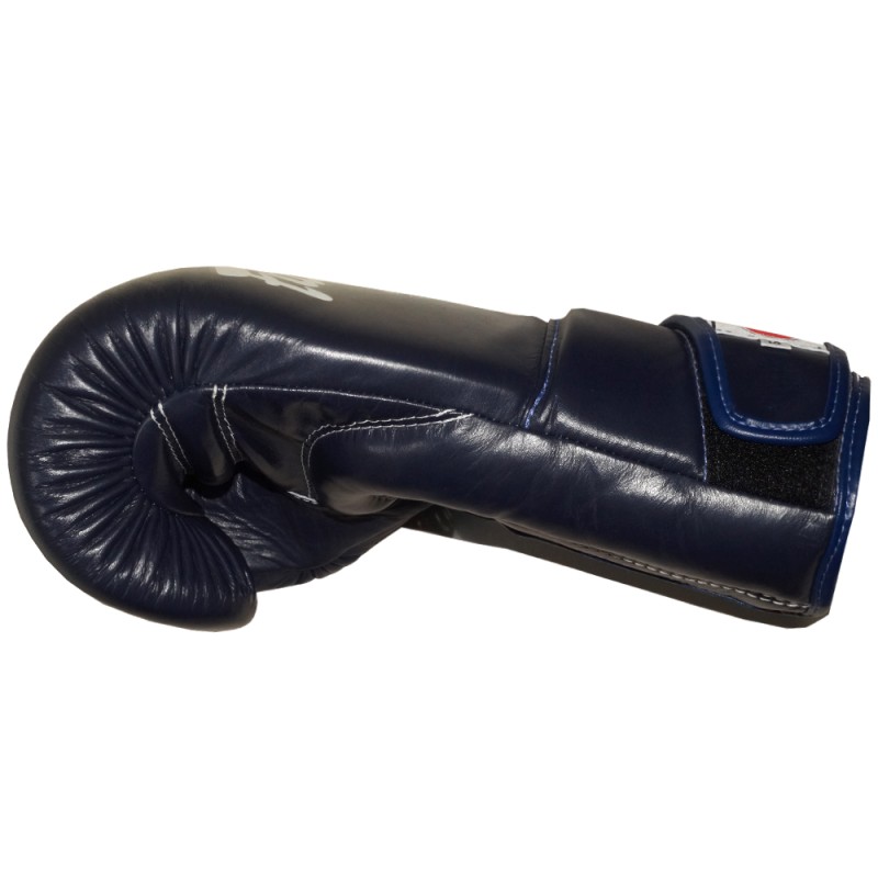 Fairtex BGV6 Боксерские Перчатки Тайский Бокс "Stylish Angular Sparring" Синие
