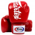 ​Боксерские Перчатки Fairtex BGV19 Deluxe Tight-Fit Gloves Red