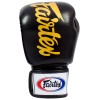 Fairtex BGV19 Боксерские Перчатки Тайский Бокс "Deluxe Tight-Fit" Черные