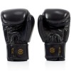 Fairtex BGV19 Боксерские Перчатки Тайский Бокс "Deluxe Tight-Fit" Черные