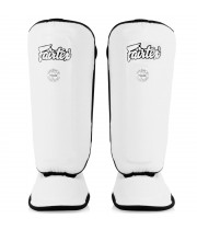 Детская Защита Голени Fairtex SPK9 Тайский Бокс Белый