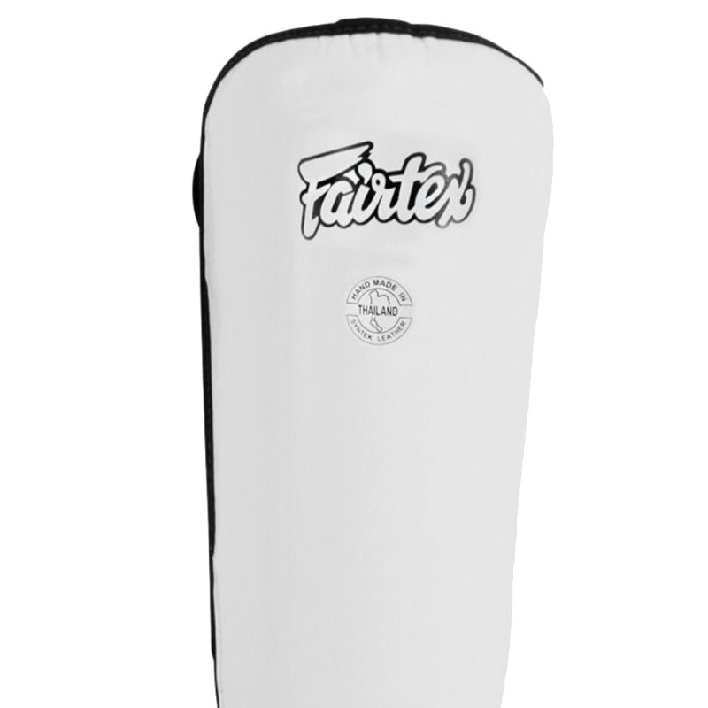 Детская Защита Голени Fairtex SPK9 Тайский Бокс Белый