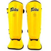 Детская Защита Голени Fairtex SPK9 Тайский Бокс Желтый