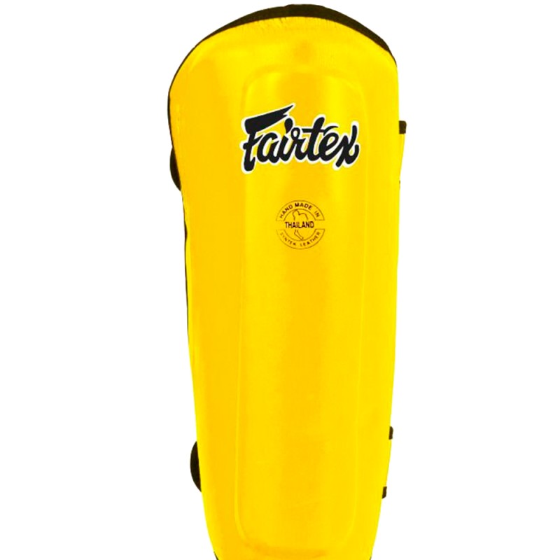 Детская Защита Голени Fairtex SPK9 Тайский Бокс Желтый