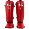 Детская Защита Голени Fairtex SPK9 Тайский Бокс Красный