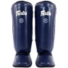 Детская Защита Голени Fairtex SPK9 Тайский Бокс Синий