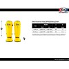 Детская Защита Голени Fairtex SPK9 Тайский Бокс Желтый