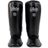 Детская Защита Голени Fairtex SPK9 Тайский Бокс Черная