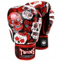 БОКСЕРСКИЕ ПЕРЧАТКИ TWINS SPECIAL FBGVL3-53 ТАЙСКИЙ БОКС RED