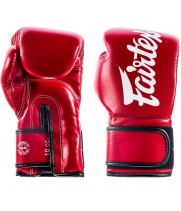 Fairtex BGV14 Боксерские Перчатки Тайский Бокс Красные