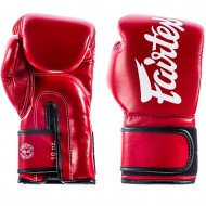 Fairtex BGV14 Боксерские Перчатки Тайский Бокс Красные