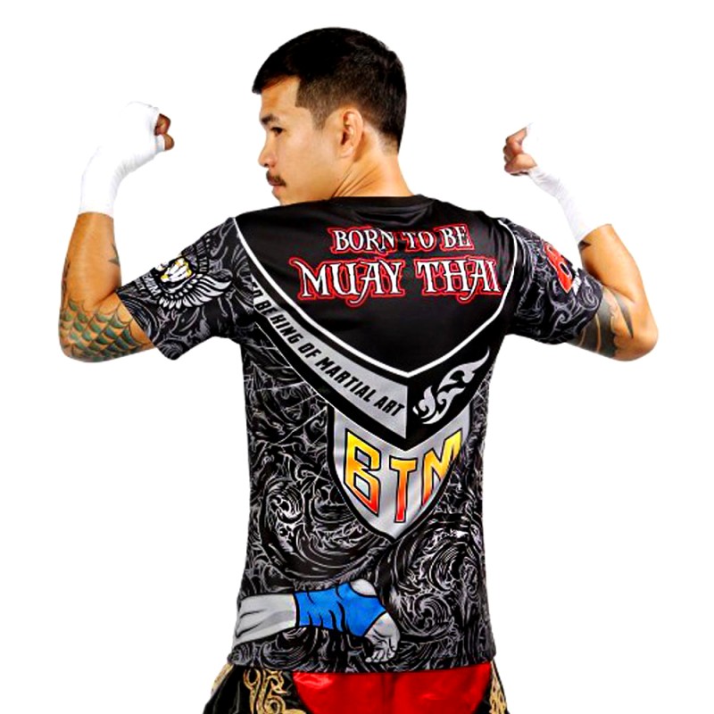 Born To Be PSBT-07 Футболка Тайский Бокс Тренировочная Микрополиэстер