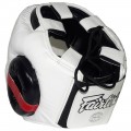 Fairtex HG10 Боксерский Шлем Тайский Бокс "Super Sparring" Белый