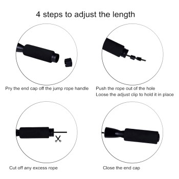 Fairtex ROPE3 Тяжелая Скакалка Тайский Бокс с Подшипником "Ball Bearing Skipping Rope"