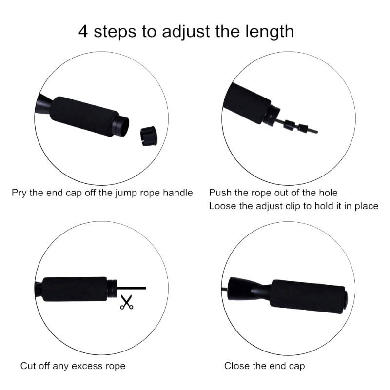 Fairtex ROPE3 Тяжелая Скакалка Тайский Бокс с Подшипником "Ball Bearing Skipping Rope"