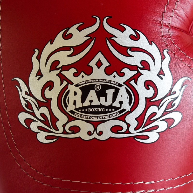 Raja Boxing Боксерские Перчатки Тайский Бокс "Double Line" Красные