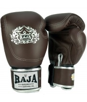 Raja Boxing Боксерские Перчатки Тайский Бокс "Double Line" Коричневые