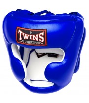 Twins Special HGL3 Боксерский Шлем Тайский Бокс Классический Синий