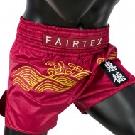 Fairtex BS1910 Шорты Тайский Бокс "Golden River" Размер S