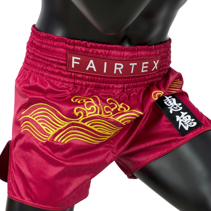 Fairtex BS1910 Шорты Тайский Бокс "Golden River" Размер S