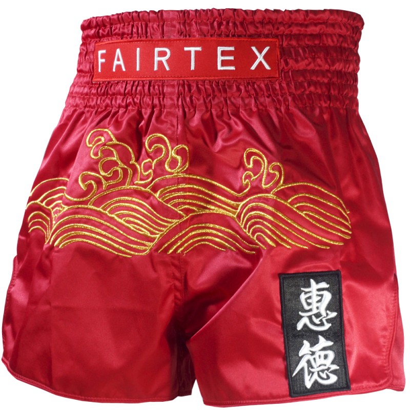 Fairtex BS1910 Шорты Тайский Бокс "Golden River" Размер S