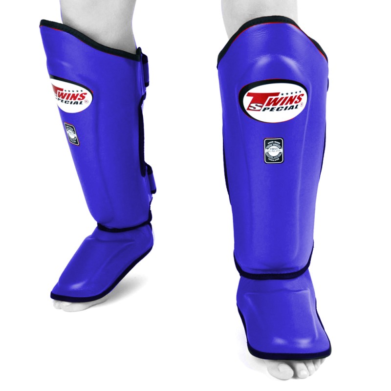 Twins Special SGL10 Защита Голени Тайский Бокс Синий
