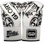 Fairtex BGVGL2 "Glory" Боксерские Перчатки Тайский Бокс Шнурки Белые