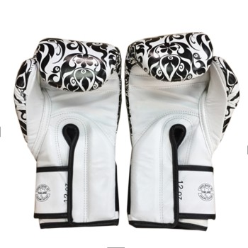 Fairtex BGVG2 "Glory" Боксерские Перчатки Тайский Бокс Липучка Белые