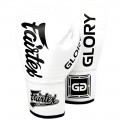 Боксерские Перчатки Fairtex Glory BGVGL1 White Шнурки