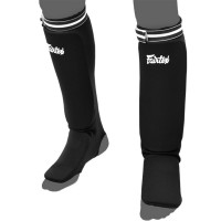 Fairtex SPE1 Защита Голени "Elastic Shin Pads" Черный