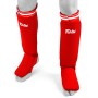 Fairtex SPE1 Защита Голени "Elastic Shin Pads" Красный