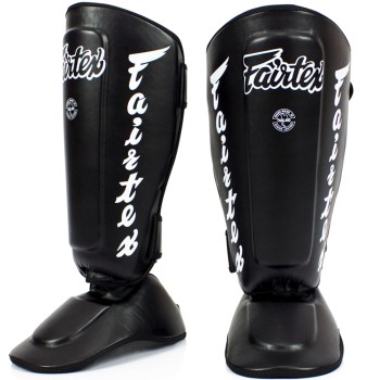 Fairtex SP7 Защита Голени "Twister Detachable In-Step" Разборная Черный