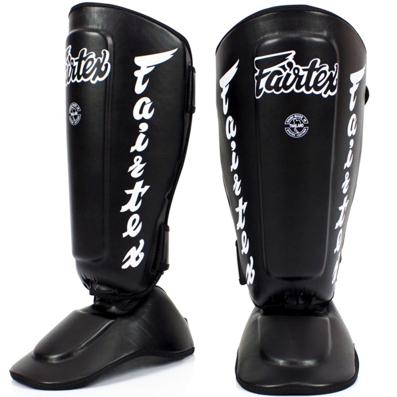 Fairtex SP7 Защита Голени "Twister Detachable In-Step" Разборная Черный