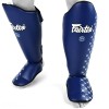 Детская Защита Голени и Стопы Fairtex SP5 Тайский Бокс Синяя