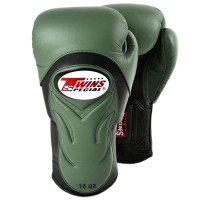 Twins Special BGVL6 Боксерские Перчатки Тайский Бокс Олива